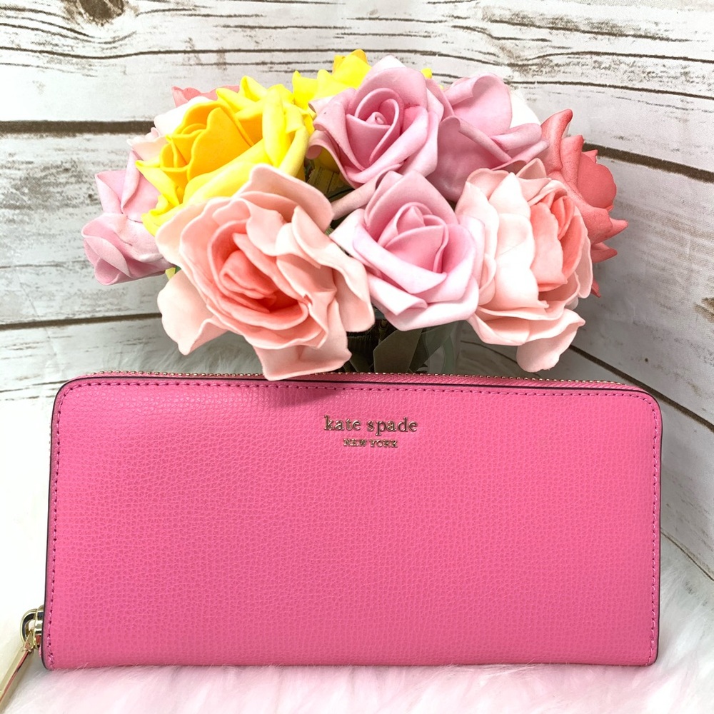 Kate spade Sylvia slim continental wallet hibiscus - Picture 5 of 6